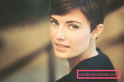 Pixie haircut