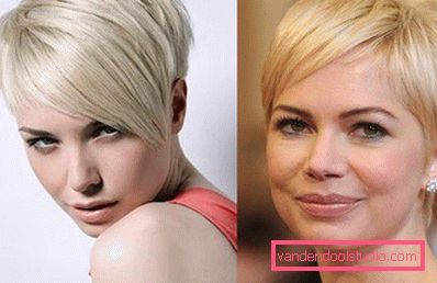 Pixie haircut