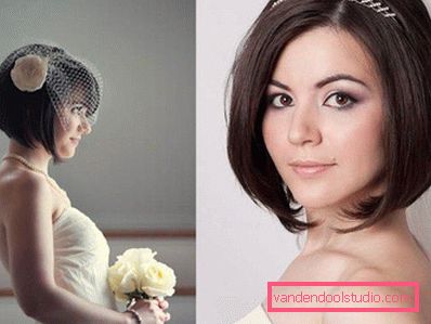 Vjenčane frizure za kratku kosu - 100 prekrasnih fotografija