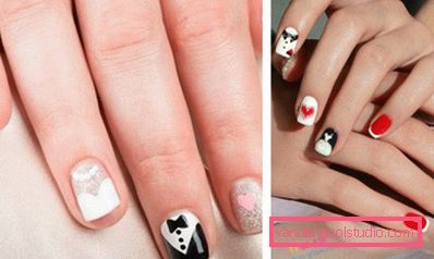 Theme Nail Design Bride Theme Nail Design Bride