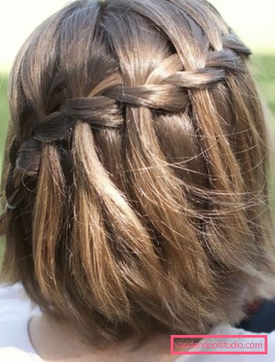 Frizura u školu za kratku kosu Varijante školskih frizura za djevojčice bilo koje dužine