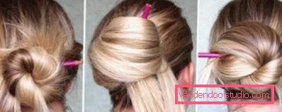Pencil hairstyle Pravljenje frizura olovkom - različite ideje za styling na olovci