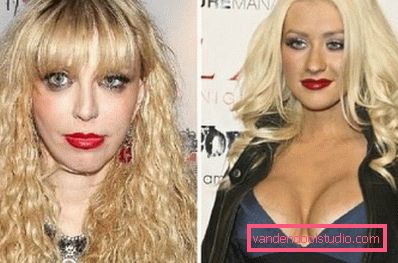 Courtney Love i Christina Agiller Courtney Love i Christina Agiller