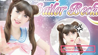 Bright anime frizure za djevojke s dugom kosom i kratkom kosom