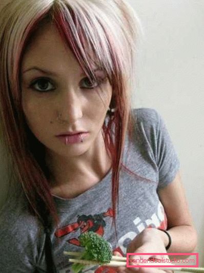 trash haircut Svetle i smele frizure