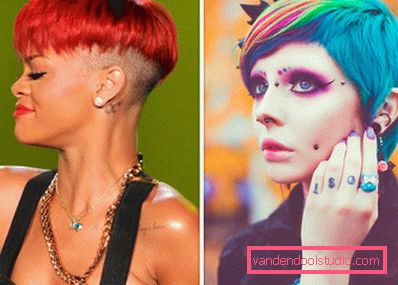 trash haircut Svetle i smele frizure