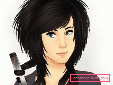 trash haircut Svetle i smele frizure