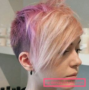 Ženska podšišana frizura - kratka i duga frizura
